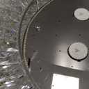 Krychiler Crystal Ceiling Light LED Flush Mount Lighting, 21.6" Large Diamond Ceiling Light Fixture for Living Room, Dimmable Crystal Fixture Bedroom Lighting for Kitchen,Bathroom