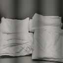 Full XL 100% Microfiber Double Brushed Sheet Set - Extra-Soft, Breathable & Wrinkle-Free - 15" Deep Pockets, 54" x 80" - Ideal for Extra Long Full Beds - 4PC Set (Full XL, White)