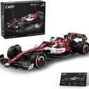 C64005w Alfa Romeo F1 Race Car C42 Building Blocks Set, 1868 PCS 1: 8 MOC Creative Building Blocks, Excellent Racer Model and Collection STEM Gift for 8+ Kids Teens and Adults