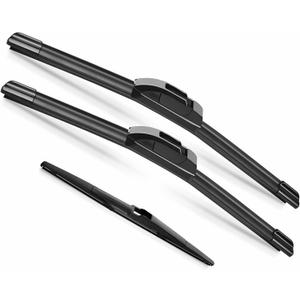 26"+16" Windshield Wipers with 14 Inch Rear Wiper Blade Replacement for Hyundai Tucson 2016-2020/Mazda CX-7 2007-2012-Original Factory Quality-Top Lock Wipers(Pack of 3)