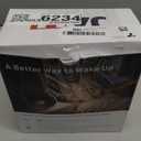 Wake Up Light Sunrise Alarm Clock for Kids, Heavy Sleepers, Bedroom, with Sunrise Simulation, Sleep Aid, Dual Alarms, FM Radio, Snooze, Nightlight, Daylight, 7 Colors, 7 Natural Sounds, Ideal for Gift (White)