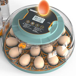 Egg Incubators for Hatching Eggs, Egg Incubator with Automatic Egg Turning and Humidity Control and Temperature Control, 18~36 Eggs Incubator for Chicken & Quail