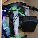 ELENKER Deluxe Steerable Knee Walker with 10" Front Wheels  Medical Scooter for Foot Injuries, Broken Ankle, Compact Crutch Alternative, Indigo