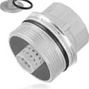 Oil Filter Housing Cap Assembly with Oil Plug Compatible with Toyota Vehicle Avalon Camry Highlander RAV4 2013-2016, Corolla Matrix Prius Sienna 2013-2014 Tacoma Replaces# 15620-40030, 1562040030