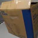 NEO Chair Office Desk Ergonomic Mesh Computer Chair with Lumbar Support Adjustable Height Swivel Rolling Wheels Comfy Mid Back Task Chair for Home Bedroom Vanity Study (Black)