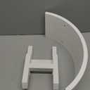 Kate Newborn Photography Props for Baby Wooden Photo Props Set for Photo Studio Photoshoot Newborn Props for Photography with Stretch Wrap (Wooden Moon Stool)