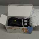 QUMY Dog Shoes for Large Dogs, Medium Dog Boots & Paw Protectors for Winter Snowy Day, Summer Hot Pavement, WaterResistant in Rainy Weather, Outdoor Walking, Indoor Hardfloors SkidResistant Sole