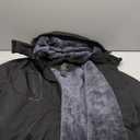 Wantdo Men's Waterproof Ski Jacket Warm Winter Snow Jacket Snowboarding Jacket with Hood, Size 4X, Black