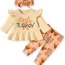 Aalizzwell Infant Baby Girls Christmas Outfit 60