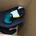 Britax UpNGo Backless Booster Car Seat, Lightweight and Portable Travel Booster with Slim Design and PosturePlus, Accommodates Kids up to 120 Lbs and 63 Raven Black, Manufactured 12/27/2025