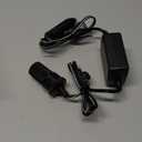 12V Battery Low Voltage Protector - Male Plug to Female Socket Extension Cable for Tire Pump, Air Compressor