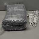 Electric Blanket Full Size 72"X84" Blue - Soft Double Sided Sherpa Heated Blanket Full Size with LED Display, 6 Heating Levels & 10 hrs Timer, Machine Washable & Fast Heating, Gray