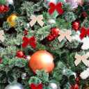 Vintage Forest Green Velvet Ribbon 3/8 Inch Wide 50 Yards for Christmas Tree Gift Wrapping Flower Bouquet Home Decoration DIY Projects