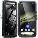 ANTSHARE for Google Pixel 10 Pro XL Case, IP68 Waterproof Case with [Built-in Screen/Camera Protector], 360 Full Body Sealed Protective Shockproof Front and Back Cover for Pixel 10 Pro XL (Black)