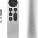 New Replacement Universal Remote Control for Apple TV 4K Remote Apple 4K/ Gen 1 2 3 4/ HD A2169 A1842 A1625 A1427 A1469 A1378 A1218 with TV Control Function
