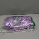 Women's High Waisted Satin Cargo Pants Loose Fit Wide Leg Trousers with Pockets Trendy Outfit (XX-Large, 13 Light Purple)