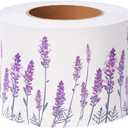 Peel and Stick Wallpaper Borders Wall Borders Window Trim Molding Mirror Frame Kit Wall Panel Bulletin Board Borders Purple Lavender 10 X 500cm