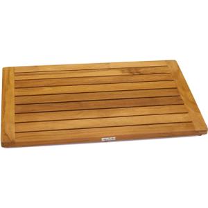 The Original Spa Teak Bath & Shower Mat, 23.3" x 15.8"