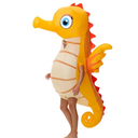 Spinosaurus Inflatable Seahorse Costume for Adult Halloween Blow Up Costume Funny Inflatable Sea Animal Costumes for Men Women
