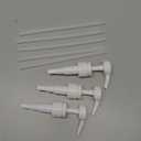 5 Pack Universal Pumps for Shampoo Bottles, 1L 33.8 oz, Leakproof Dispenser Pumps for Salon Conditioner Bottles, White