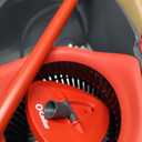 O-Cedar EasyWring Microfiber Spin Mop, Bucket Floor Cleaning System, Red, Gray, Standard