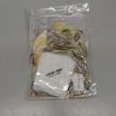 Pearl White Sand Metallic Light Gold Balloons Garland Arch Kit as Engagement Bridal shower Party Decorations, 18/12/10/5 in Different Size Pearl Cream White Clear Ivory Champagne Balloon for Wedding