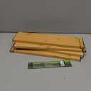 BAMEOS 4 pcs 3" High Bamboo Drawer Dividers Adjustable Drawer Organizer Expandable Drawer Organization Utensil Organizers for Kitchen Dresser Bathroom Bedroom and Office (Natural)