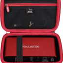 Aproca Case Compatible with Focusrite Scarlett 2i2 4th Gen USB Audio Interface, Portable Storage Bag for Accessories (Case Only)
