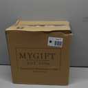 MyGift Glass Apothecary Jar Set with Clear Lid - Decorative Kitchen and Bath Storage Canisters, Wedding Centerpiece Jars, Candy Buffet with Lids