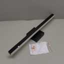 KAISITE Modern Black Bathroom Light - 24 inch Dimmable 5CCT LED Bar Vanity Light Over Mirror