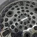 MakeFit Dual Handheld Shower Head Combo, 2-in-1 Rain Shower Heads System 8 Inch Rainfall Shower Head and 10 Modes High Pressure Hand Held Showerhead with Built-in Power Wash (Chrome)