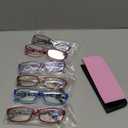 Gaoye 3.25 Reading Glasses for Women, 6 pack Fashion Readers for Women Men Spring Hinge Eye Glasses, Blue Light Reading Glasses Magnification Strength: 3.25 x