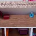 2 x DOITOOL Doll House Floor 40 Pcs Peel and Stick Miniature Vinyl Plank Flooring Tiles 1 12 Scale Self Adhesive Dollhouse Floorboard for Doll House Decorations and Accessories