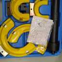 Spring Compressor Tool Macpherson Interchangeable Fork Strut Coil Extractor Tool Set with Safety Guard (Overload Protection Device) Allow The Use of Impact Wrenches