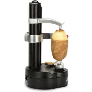Starfrit Rotato Express Electric Peeler - 2 Spare Blades - Safe & Easy to Use - Effortlessly Peels Vegetables and Fruit (Medium)