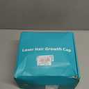 Red Light Therapy Cap for Hair Growth - Hair Regrowth Treatment Device for Men & Women, Red Light Therapy Cap for Hair. (Black)