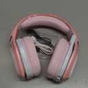 Ozeino 2.4GHz Gaming Headset Wireless with Flip Mic for Ps5, Ps4, PC, Gaming Headphones with RGB Light, 40Hr Battery Bluetooth Headset for Laptop, Mobile, Mac