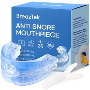 Anti Snore Mouthpiece: FDA Cleared Snoring Device - Designed to Help Reduce Snoring During Sleep for Men and Women (1 Pack)