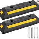 2 Pack 21.7inch Parking Stopper for Garage with Reflective Stripes
Heavy Duty with full mounting fixing bolts,for car, SUV,pickup trucks & all vehicles,for garages and outdoor parking lots.