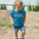 Hello Kindergarten Shirts for Kids First Day of School T Shirt Cute Back to School Short Sleeve Tee Tops (Green)