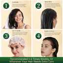 Juland Hair Mask, Collagen Hair Mask with Natural Amla Oil for Moisturization & Damage Repair, Hydroplex Technology for Stronger, Shinier Hai