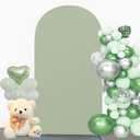 7.2FT Sage Green Wedding Arch Cover, Sage Green 7.2FT Arch Backdrop Cover, Arch Backdrop Covers, Chiara Covers for Wedding Birthday Party Celebration Decor