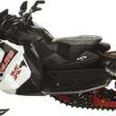 NewRay Polaris 800 Switchback Pro-X Snowmobile Model (White) - 1:16 Scale, 7.5 Inches Long, Ages 8+