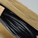 14/3 Gauge Black Outdoor Extension Cord 100 ft Waterproof with Lighted Indicator, Cold Weatherproof -40C, Flexible 3 Prong Long Extension Cord Outside,13A 1625W 14AWG SJTW, ETL Listed