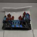 Aquarium Castle Decoration for Fish Tank Castle Cave Hideouts House Plants Supplies Accessories Safe for Freshwater and Saltwater Fish Tanks  Medium (Brown) (Age-of-Magic Wizards Castle [ Brown ])