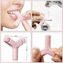 Aligner Chewies for Teeth - Premium Silicone Chew Tools for Better Fitting Invisible Aligners (Pack of 2) (Pink)