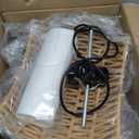 Farmhouse Chandelier Light Fixture,Rattan Boho Chandeliers for Dining Room,Large Pendant Lights Kitchen Island Hanging Light Fixtures Wicker Chandeliers for Bedroom Living Room Kitchen Nursery (19inch)