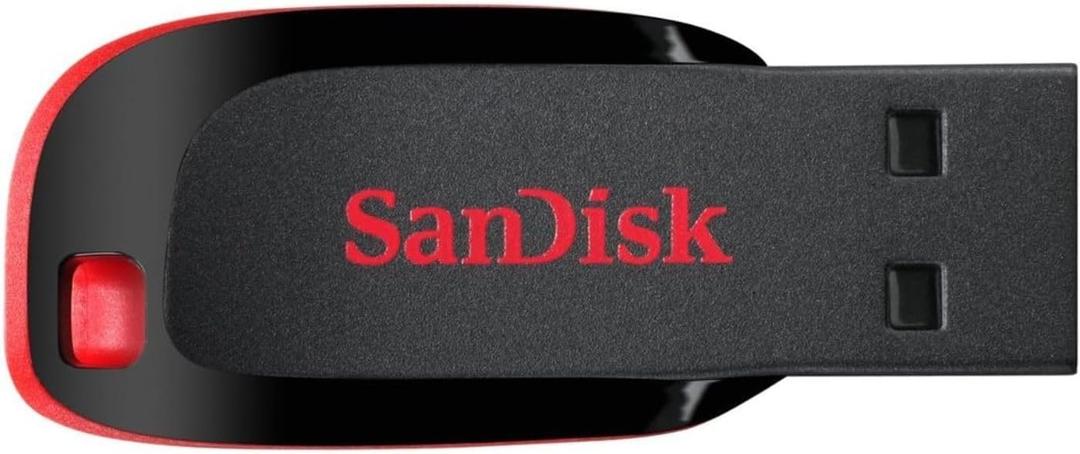 SANDISK 16GB Cruzer Blade USB 2.0 Flash Drive - SDCZ50-016G-B35, Black
