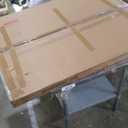 ROOMTEC 48 x 36 Inches LED Bathroom Mirror with Front and Backlit,Anti-Fog,3 Colors and Dimmable Light(Horizontal/Vertical), Silver