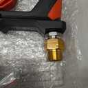 Tool Daily Short Pressure Washer Gun with Foam Cannon, 1/4 Inch Quick Connector, with 5 Pressure Washer Nozzle Tips, 1 Liter